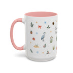 Indiana Dunes National Park Christmas Mug | Watercolor Travel Souvenir | Holiday Gift | Accent Ceramic Coffee Cup 11oz 15oz