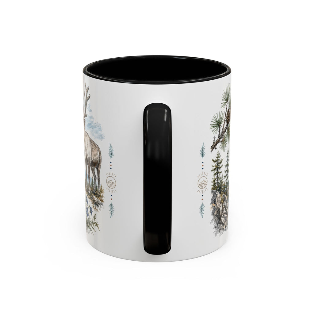 Khuvsgul Lake Mug, Mongolia Travel Souvenir, Bucket List Gift, Accent Ceramic Coffee Mug 11oz 15oz