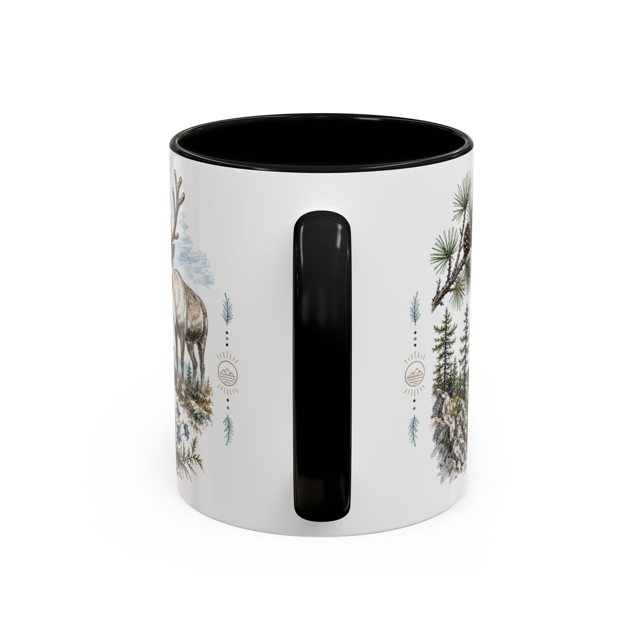 Khuvsgul Lake Mug, Mongolia Travel Souvenir, Bucket List Gift, Accent Ceramic Coffee Mug 11oz 15oz