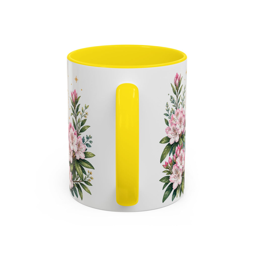 West Virginia State Map Mug | Appalachian Bridge, Rhododendron Accent Coffee Cup
