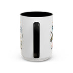 Galapagos Islands Coffee Mug | Travel Destination Souvenir Gift | Accent Color Ceramic 11oz 15oz