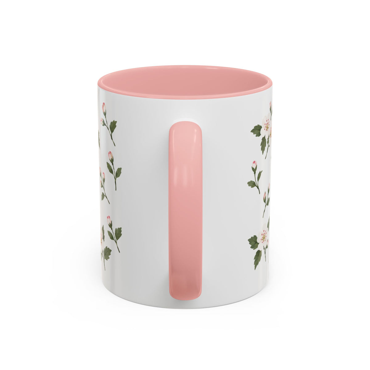 Missouri Hawthorn Mug, State Flower Floral Coffee Cup, 11oz Botanical Gift