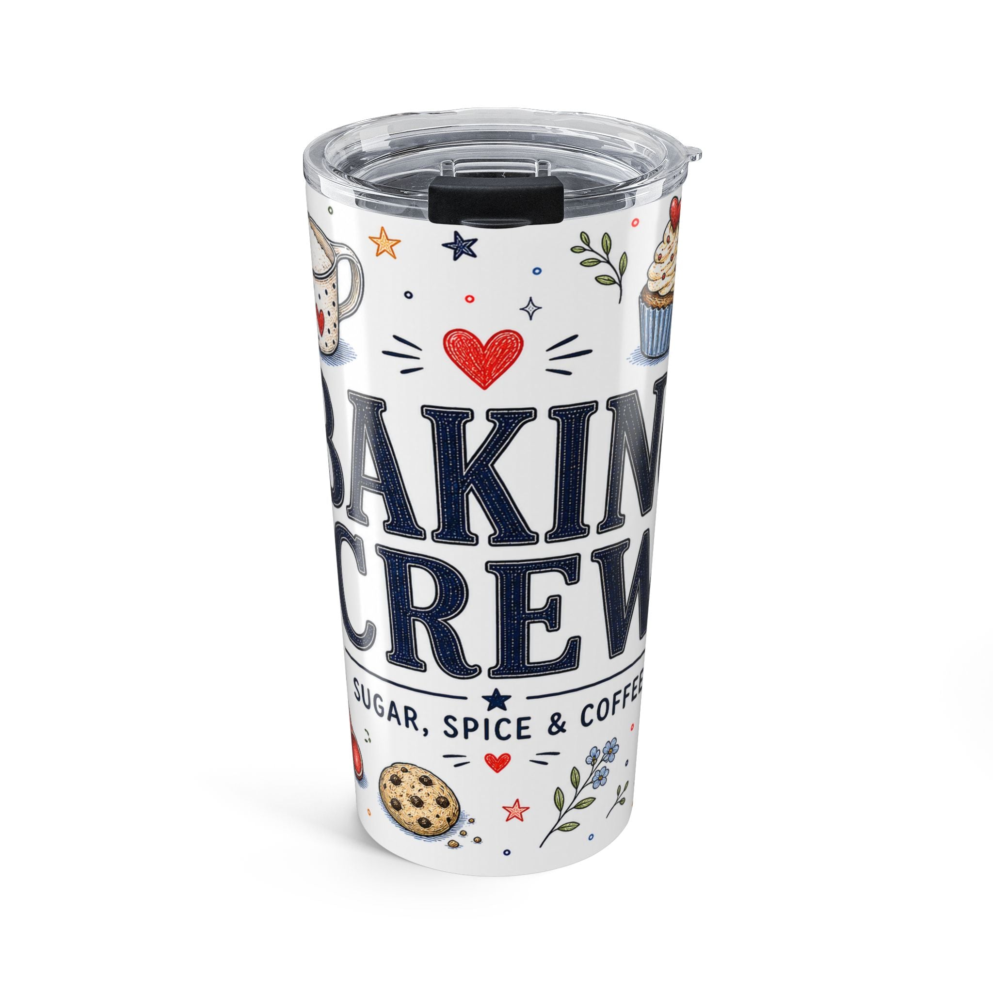 Baking Crew 20oz Tumbler | Baker Gift | Insulated Stainless Steel Travel Cup