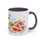China Coffee Mug | Travel Souvenir Accent Mug | Country Gift Ceramic Cup 11oz 15oz