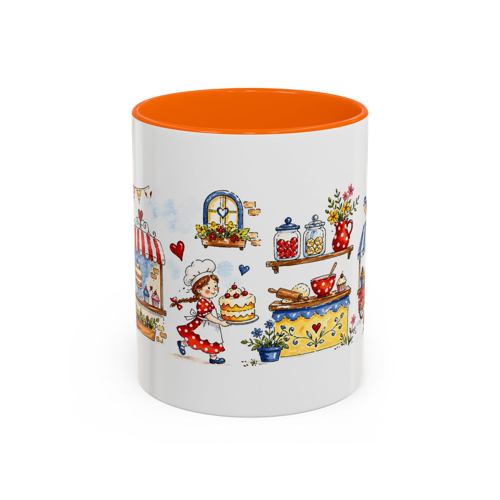 Cozy Bakery Village Mug | Storybook Pastry Accent Coffee Mug | EveryLegend