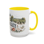 Loire Valley Mug, France Travel Souvenir, Bucket List Gift, Accent Ceramic Coffee Mug 11oz 15oz