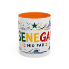 Senegal Soccer Coffee Mug | World Cup Fan Gift | Accent Color Ceramic 11oz 15oz Match Day Cup