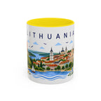 Lithuania Coffee Mug | Travel Souvenir Accent Mug | Place Gift Ceramic Cup 11oz 15oz
