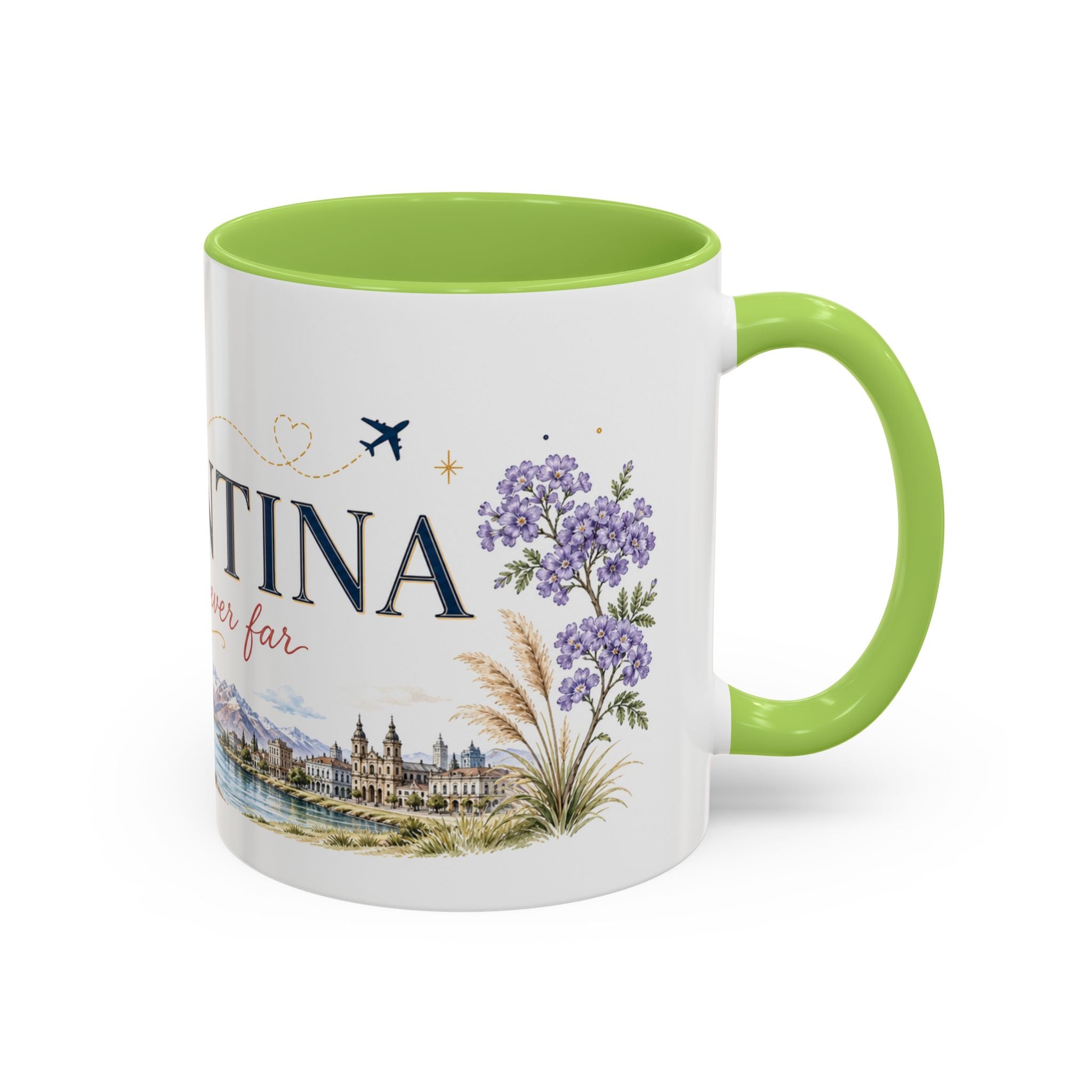 Argentina Home Country Mug | Moving Away Gift | Long Distance Friendship | 11 oz 15 oz Accent Mug
