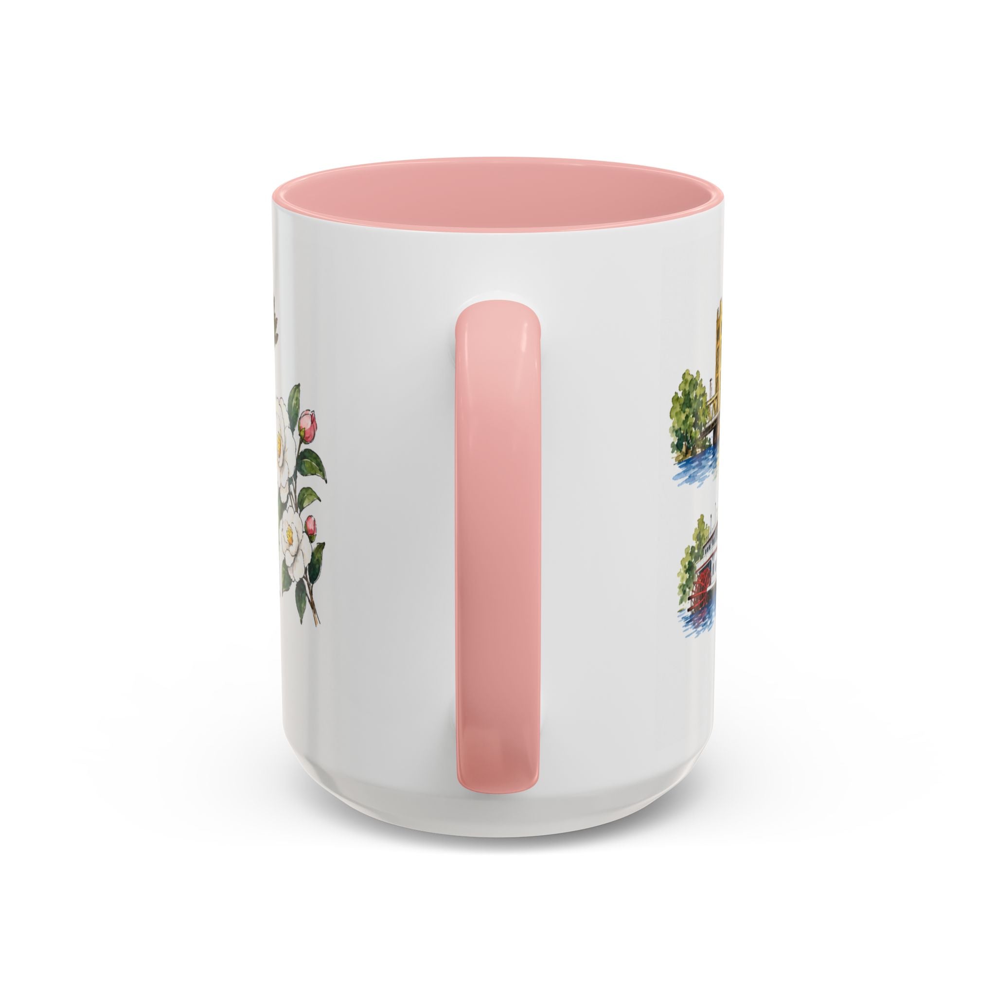 Sacramento Illustrated Travel Mug | City Souvenir Accent Coffee Mug | 11oz 15oz Ceramic Cup