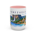 Venezuela Coffee Mug | Travel Souvenir Accent Mug | Place Gift Ceramic Cup 11oz 15oz