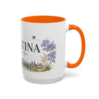 Argentina Home Country Mug | Moving Away Gift | Long Distance Friendship | 11 oz 15 oz Accent Mug