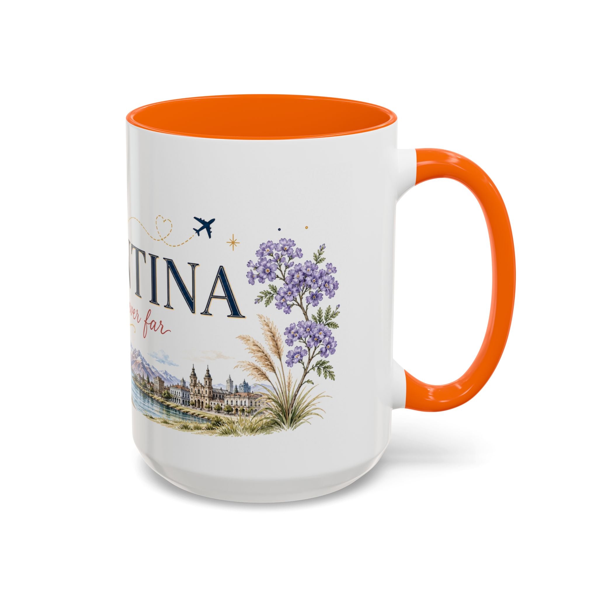 Argentina Home Country Mug | Moving Away Gift | Long Distance Friendship | 11 oz 15 oz Accent Mug