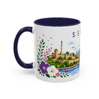 Serbia Coffee Mug | Travel Souvenir Accent Mug | Place Gift Ceramic Cup 11oz 15oz