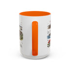 Hawaii Volcanoes National Park Coffee Mug | Hawaii Big Island Lava Volcano Gift | Accent Color Ceramic 11oz 15oz