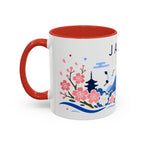 Japan Coffee Mug | Travel Souvenir Accent Mug | Country Gift Ceramic Cup 11oz 15oz
