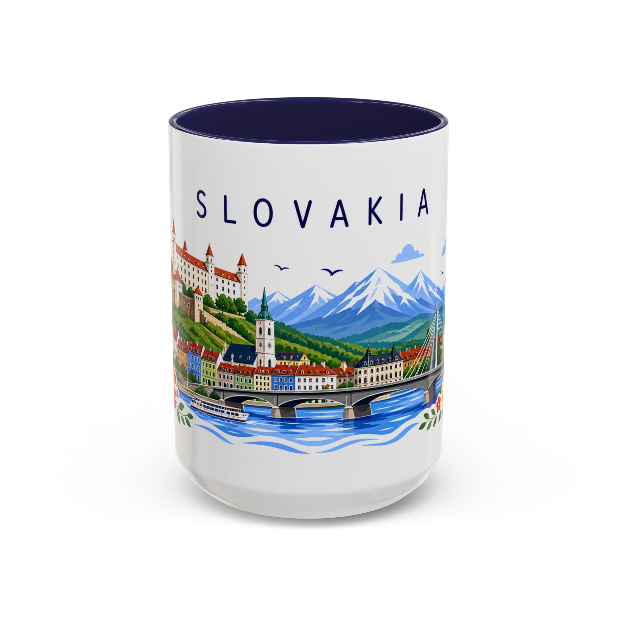 Slovakia Coffee Mug | Travel Souvenir Accent Mug | Place Gift Ceramic Cup 11oz 15oz