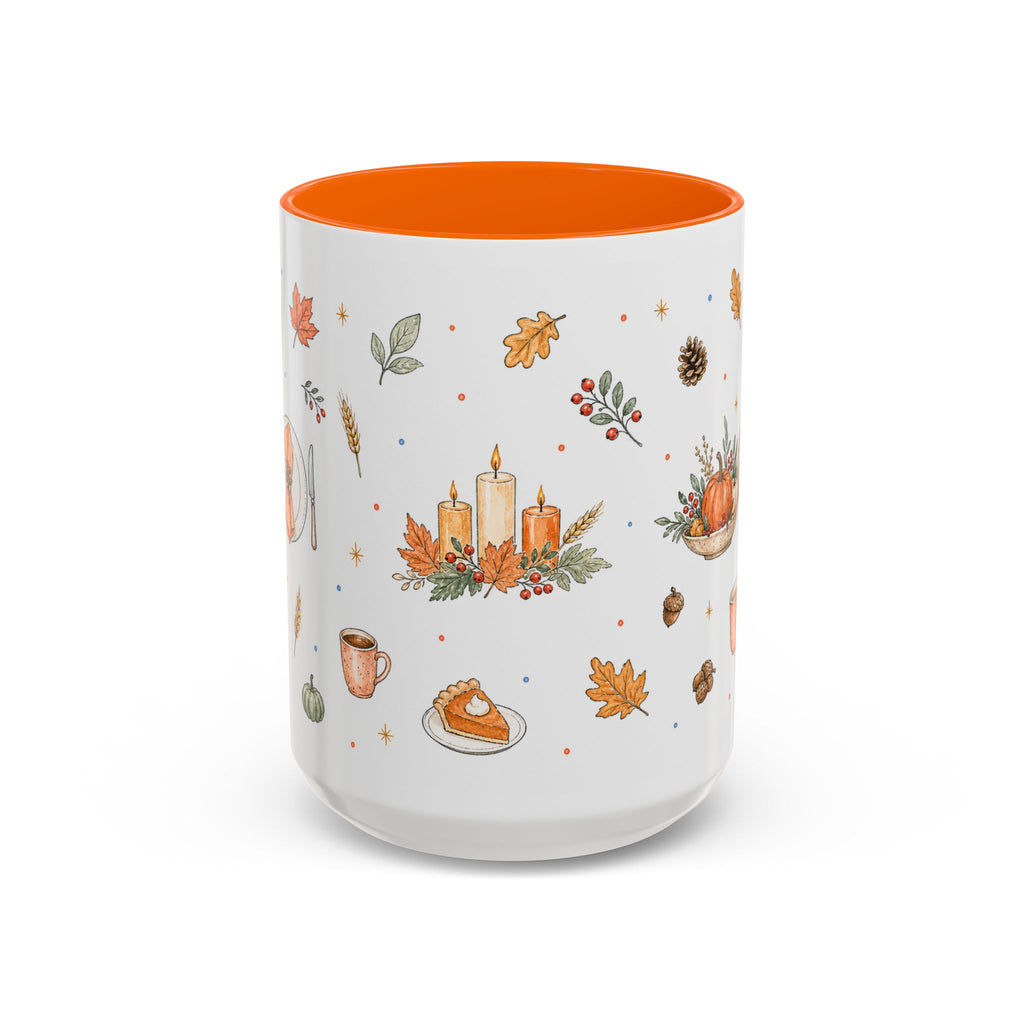 Thanksgiving Host Mug | Cozy Watercolor Gathering Gift | Autumn Accent Cup 11oz 15oz