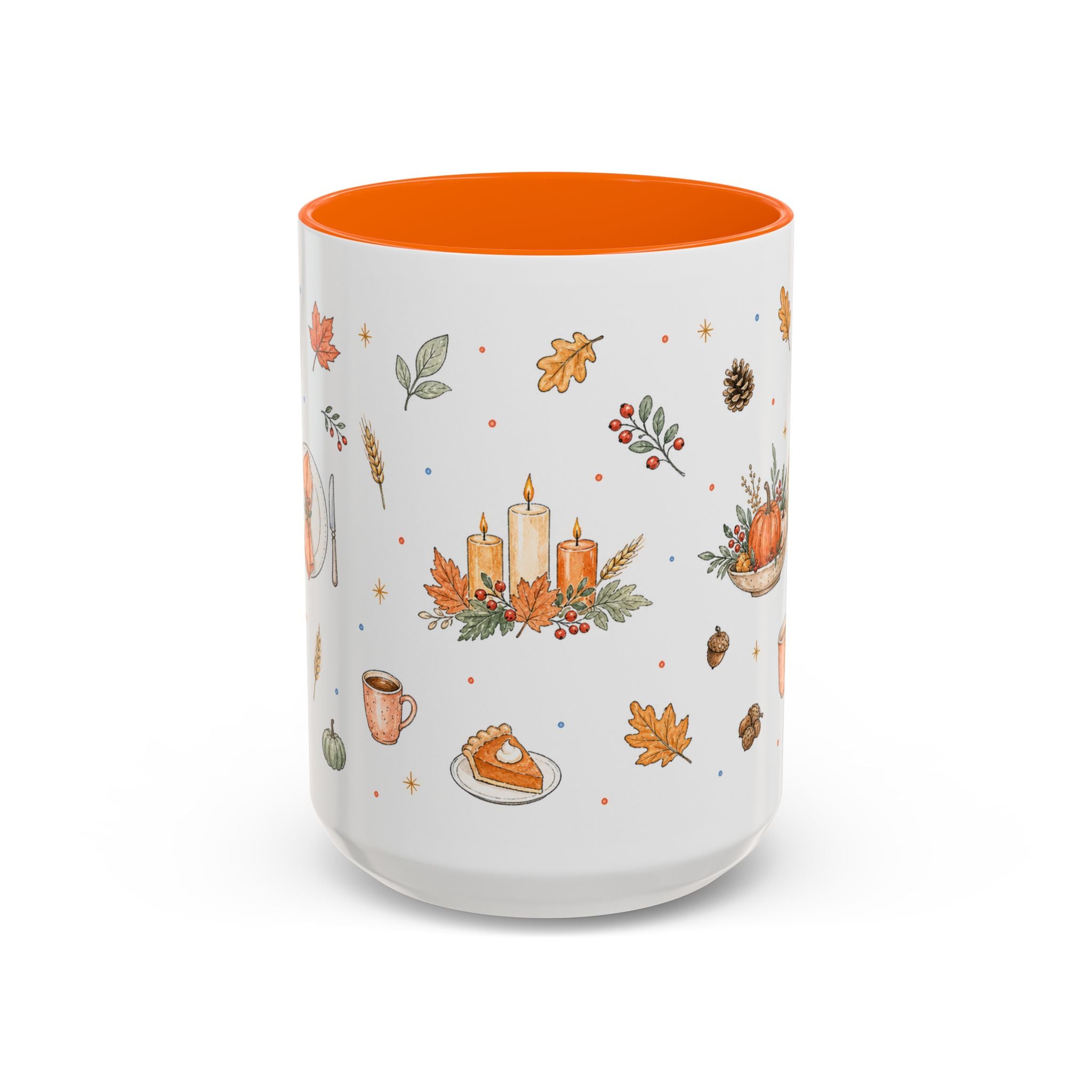 Thanksgiving Host Mug | Cozy Watercolor Gathering Gift | Autumn Accent Cup 11oz 15oz
