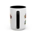 Kansas City Illustrated Travel Mug | City Souvenir Accent Coffee Mug | 11oz 15oz Ceramic Cup