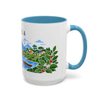 Rwanda Coffee Mug | Travel Souvenir Accent Mug | Country Gift Ceramic Cup 11oz 15oz