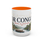 DR Congo Home Country Mug | Moving Away Gift | Long Distance Friendship | 11 oz 15 oz Accent Mug