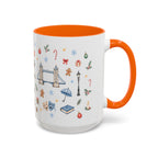 London Christmas Mug | Watercolor City Souvenir, Travel Memories, Ceramic Coffee Cup