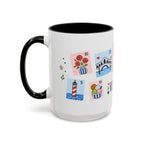Venice Coffee Mug | Postage Stamp Collage Mug | Travel Souvenir Accent Cup 11oz 15oz