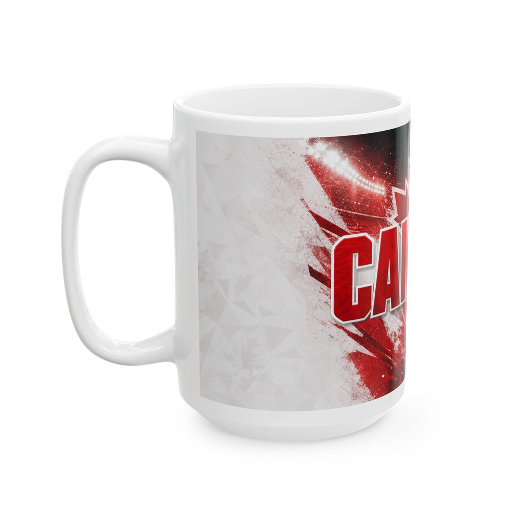 Canada Soccer Spirit Coffee Mug | Soccer Fan Gift | Ceramic 11oz 15oz Match Day Cup