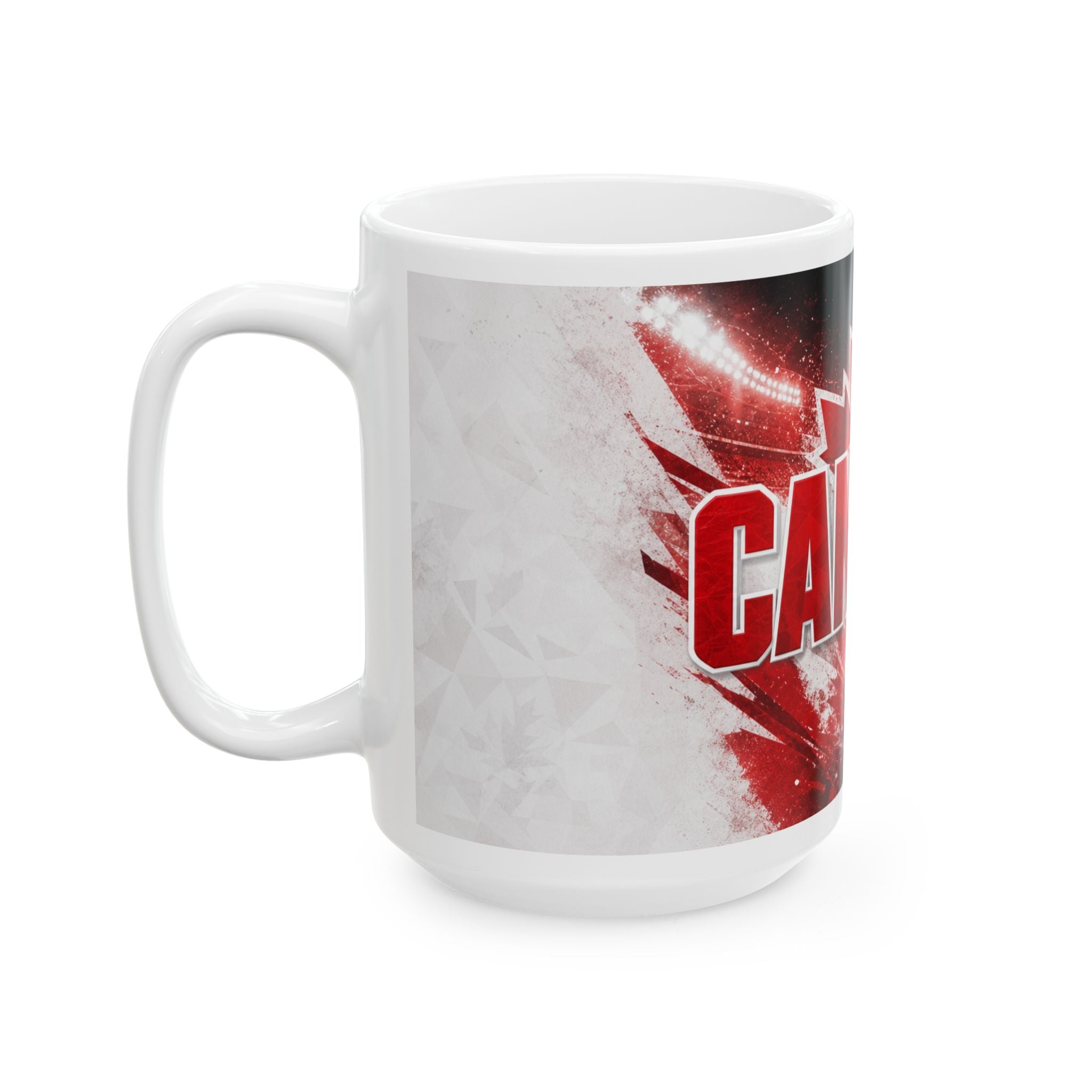 Canada Soccer Spirit Coffee Mug | Soccer Fan Gift | Ceramic 11oz 15oz Match Day Cup