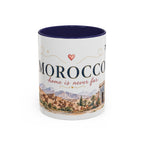 Morocco Home Country Mug | Moving Away Gift | Long Distance Friendship | 11 oz 15 oz Accent Mug