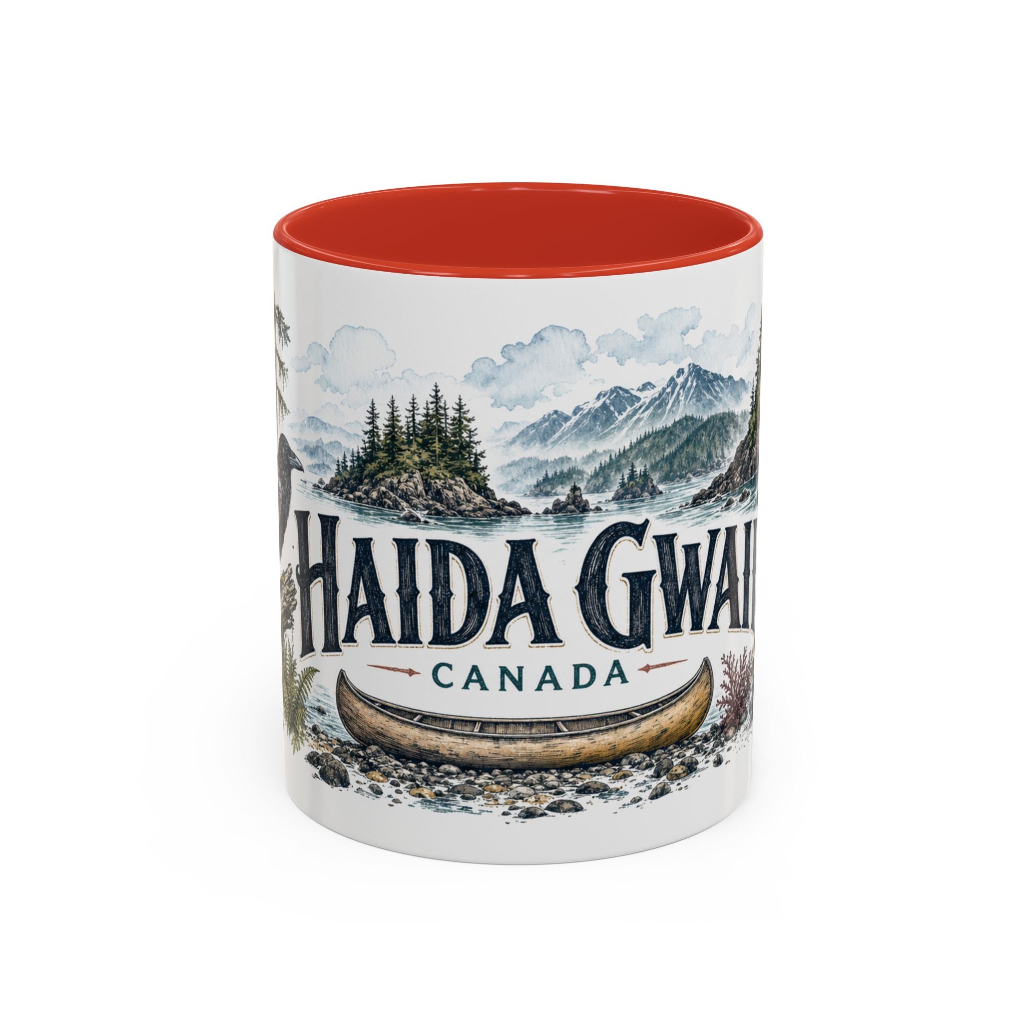Haida Gwaii Mug, Canada Travel Souvenir, Bucket List Gift, Accent Ceramic Coffee Mug 11oz 15oz