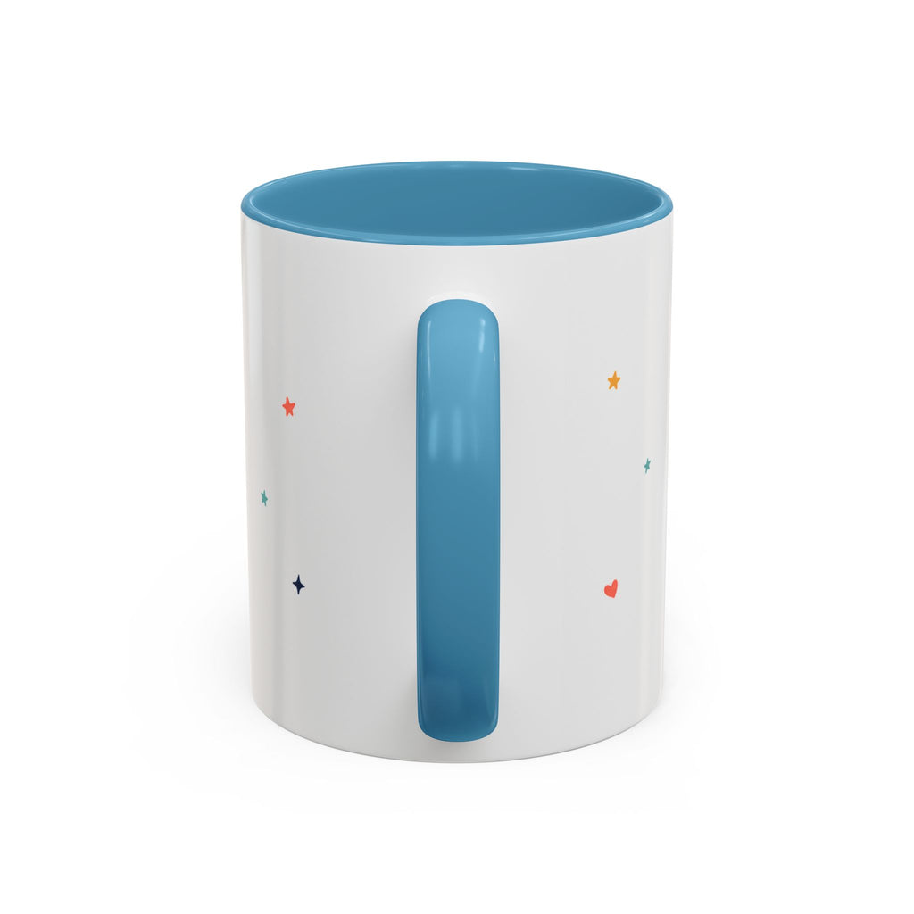 Retired And Fabulous Coffee Mug | Retirement Gift For Women Men | Accent Color Ceramic 11oz 15oz