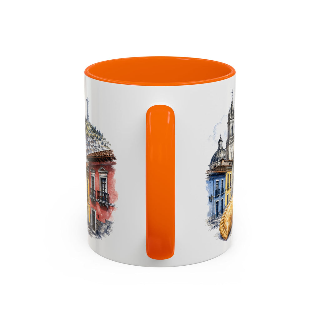 Quito Coffee Mug | Ecuador Travel Souvenir | Vintage Illustrated City Gift | 11 oz 15 oz Accent Mug