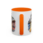 Quito Coffee Mug | Ecuador Travel Souvenir | Vintage Illustrated City Gift | 11 oz 15 oz Accent Mug