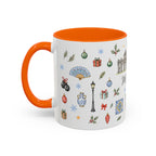 Madrid Christmas Mug | Watercolor City Souvenir, Travel Memories, Ceramic Coffee Cup