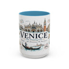 Venice Coffee Mug | Italy Souvenir Travel Gift | Accent Color Ceramic 11oz 15oz