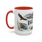 Isle of Mull Mug, Scotland Travel Souvenir, Bucket List Gift, Accent Ceramic Coffee Mug 11oz 15oz