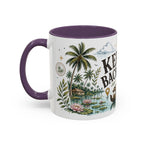 Kerala Backwaters Coffee Mug | Travel Destination Souvenir Gift | Accent Color Ceramic 11oz 15oz
