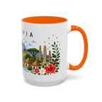Ethiopia Coffee Mug | Travel Souvenir Accent Mug | Place Gift Ceramic Cup 11oz 15oz