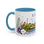 Serbia Coffee Mug | Travel Souvenir Accent Mug | Place Gift Ceramic Cup 11oz 15oz