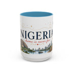 Nigeria Home Country Mug | Moving Away Gift | Long Distance Friendship | 11 oz 15 oz Accent Mug
