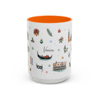 Venice Christmas Mug | Watercolor City Souvenir, Travel Memory Cup