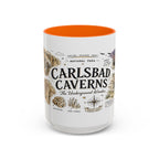 Carlsbad Caverns National Park Coffee Mug | New Mexico Cave Exploration Bat Gift | Accent Color Ceramic 11oz 15oz