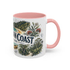 Abel Tasman Coast Mug, New Zealand Travel Souvenir, Bucket List Gift, Accent Ceramic Coffee Mug 11oz 15oz