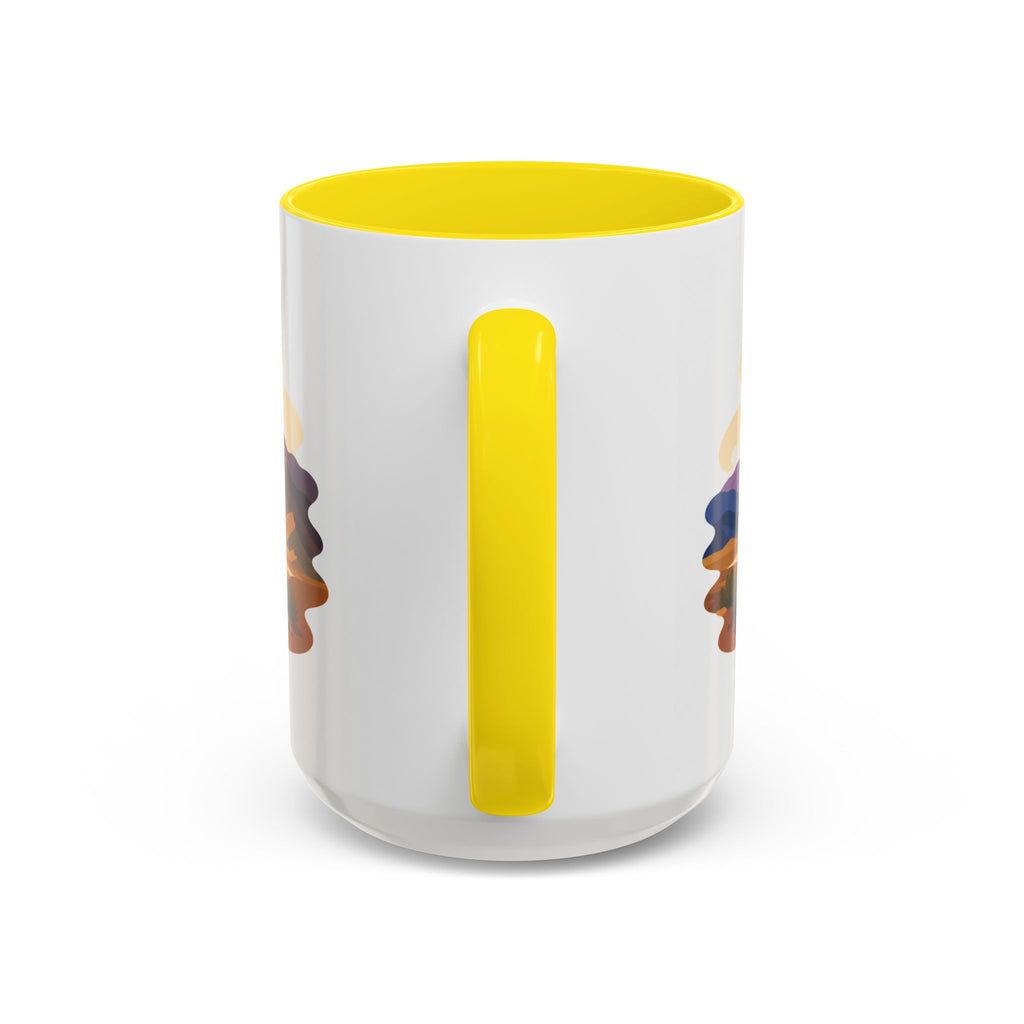 Death Valley National Park Coffee Mug | Solid Color Block Park Souvenir | 11oz 15oz Accent Mug