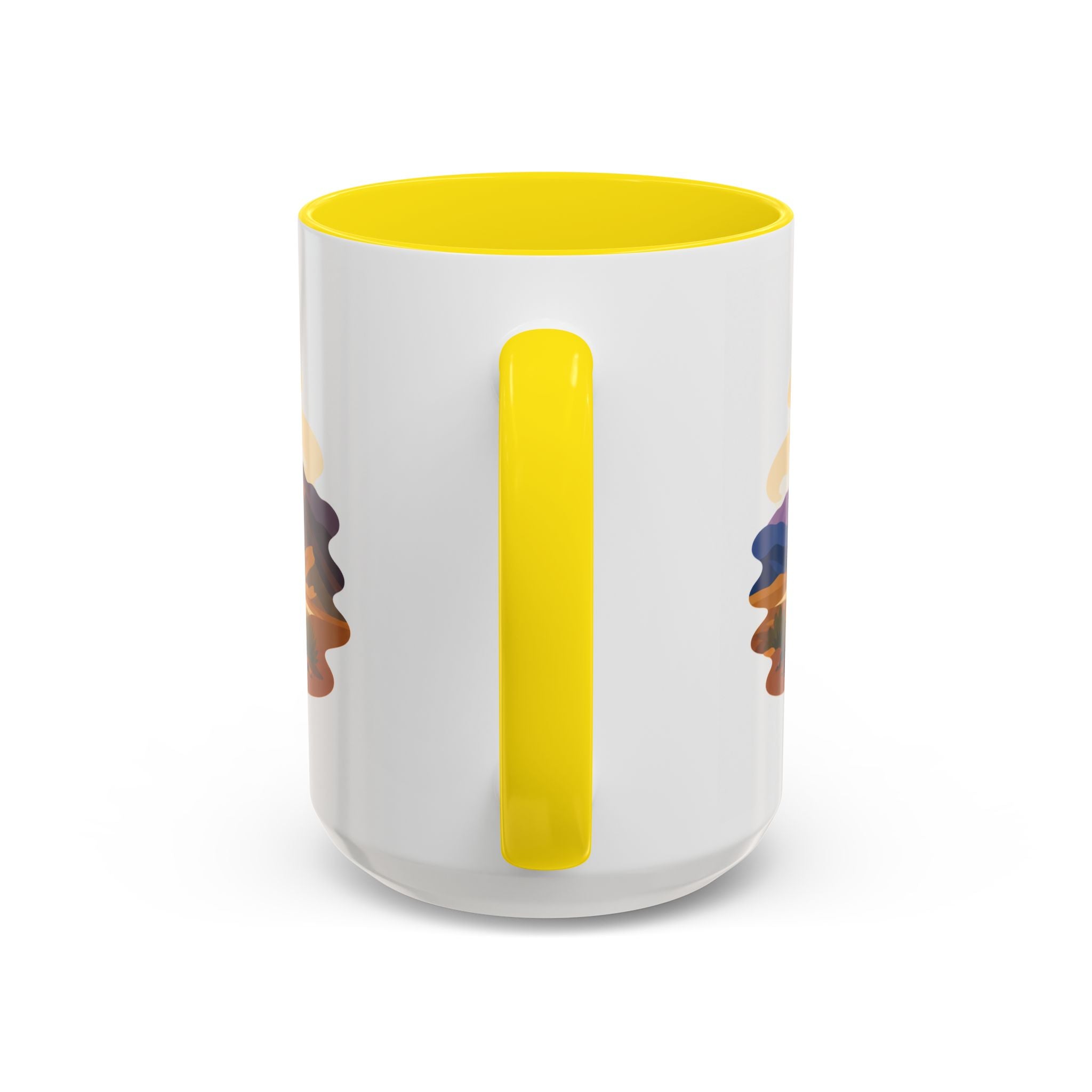 Death Valley National Park Coffee Mug | Solid Color Block Park Souvenir | 11oz 15oz Accent Mug