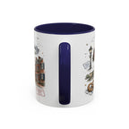 Philadelphia Coffee Mug | Pennsylvania Souvenir City Gift | Accent Color Ceramic 11oz 15oz