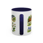 Lexington Illustrated Travel Mug | City Souvenir Accent Coffee Mug | 11oz 15oz Ceramic Cup