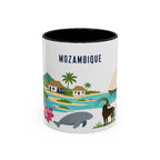 Mozambique Home Country Mug | Moving Away Gift | Long Distance Friendship | 11 oz 15 oz Accent Mug